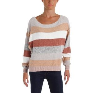 Free People Earth Tone Cropped Sweater